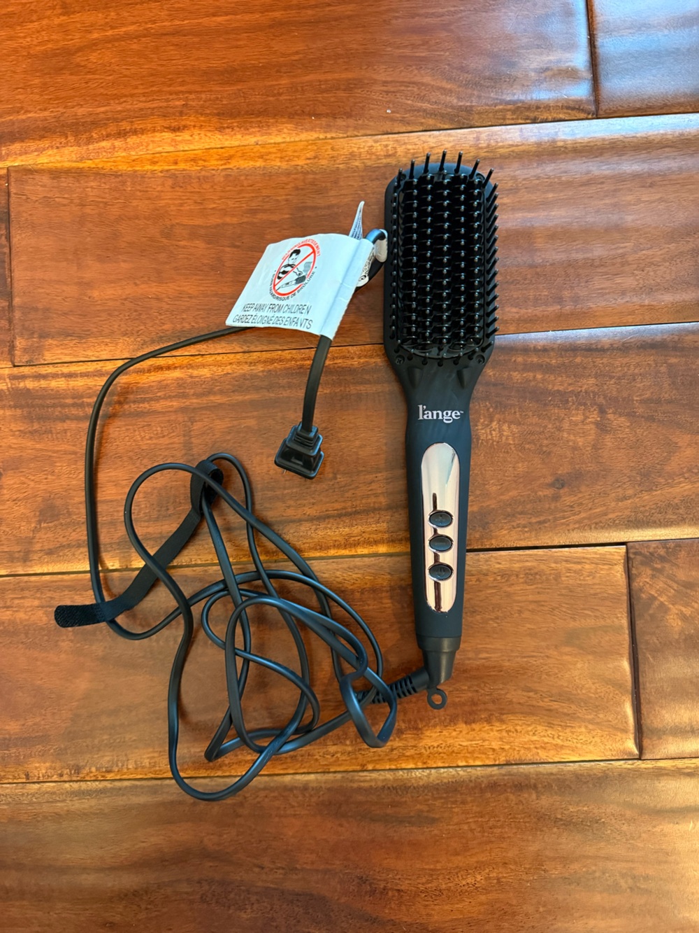L'ANGE HAIR Le Vite Hair Straightener Brush